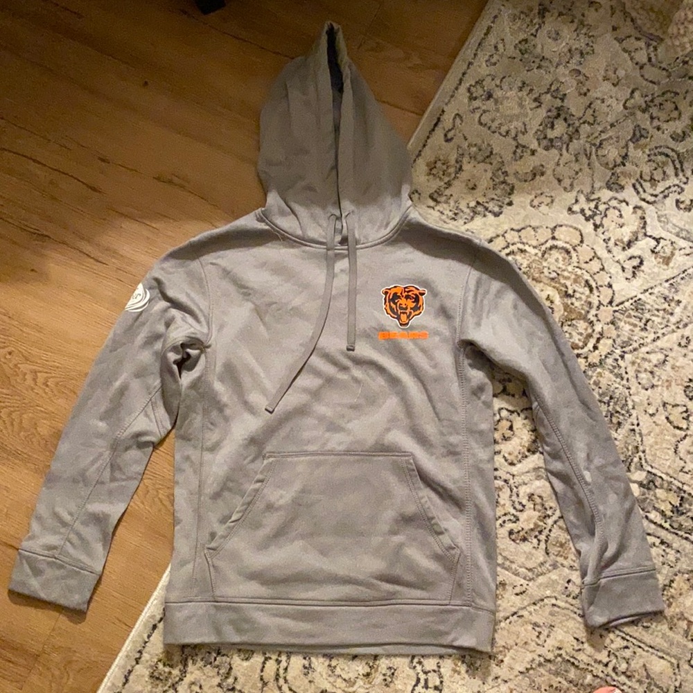 Chicago Bears Gray Hoodie Size S